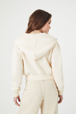 Basic Fleece Zip-Up Hoodie