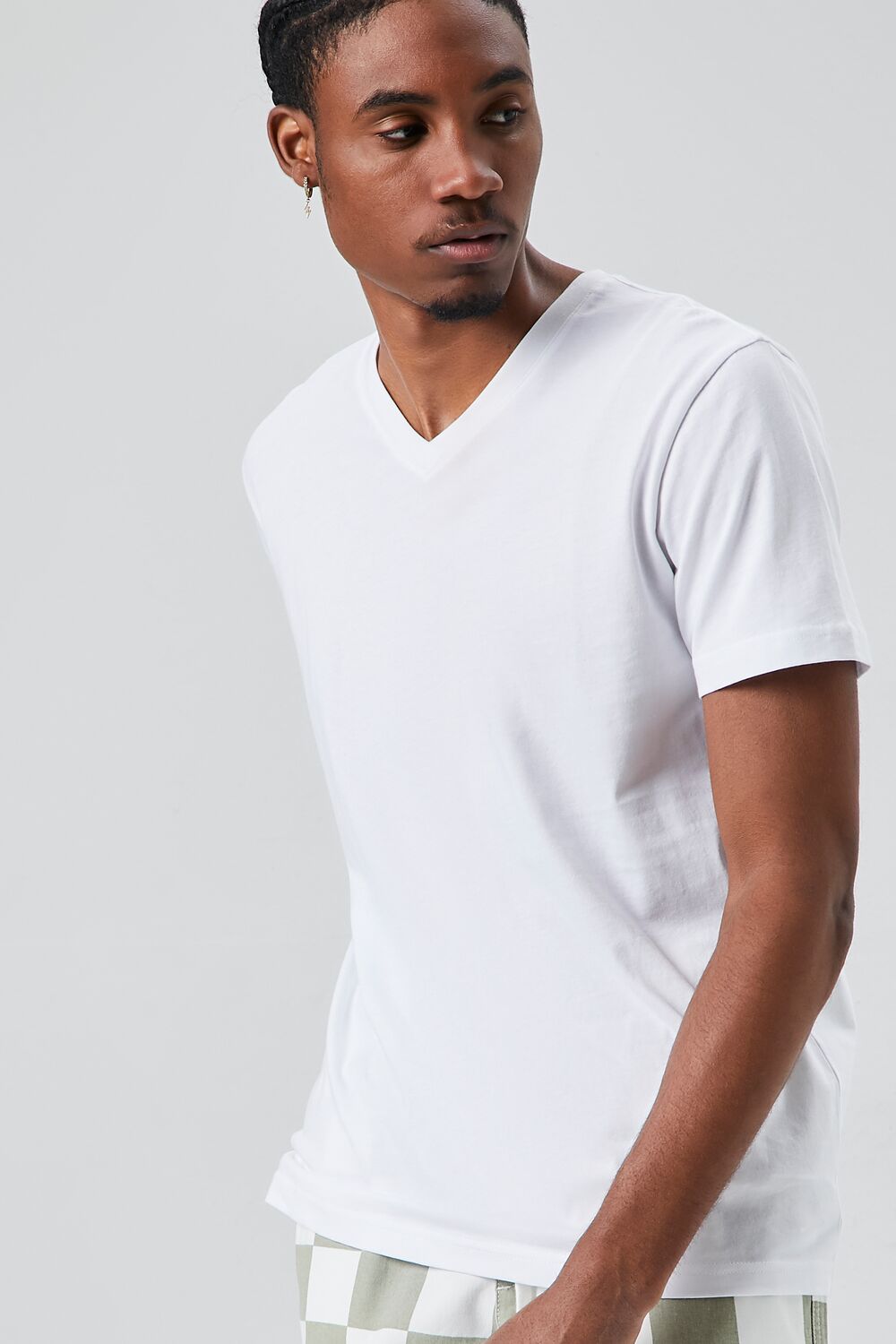  Forever 21 Basic Organically Grown Cotton Tee - black - Bonton