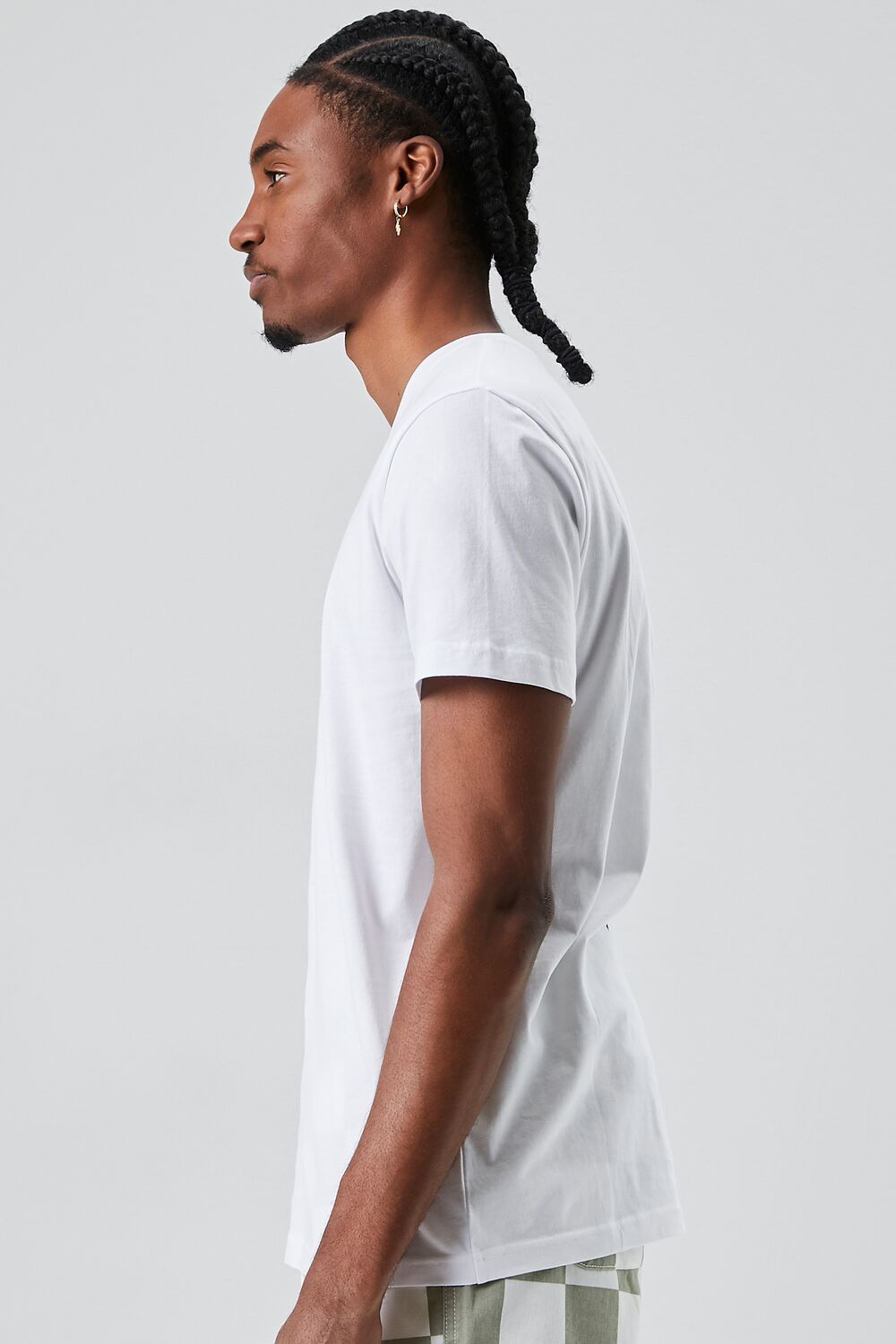  Forever 21 Basic Organically Grown Cotton Tee - black - Bonton