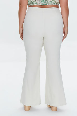 Plus Size High-Rise Flare Pants