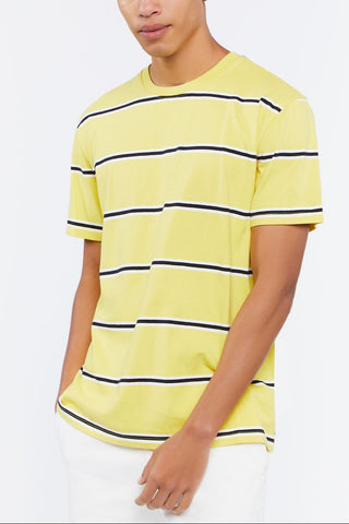 Striped Crew Tee