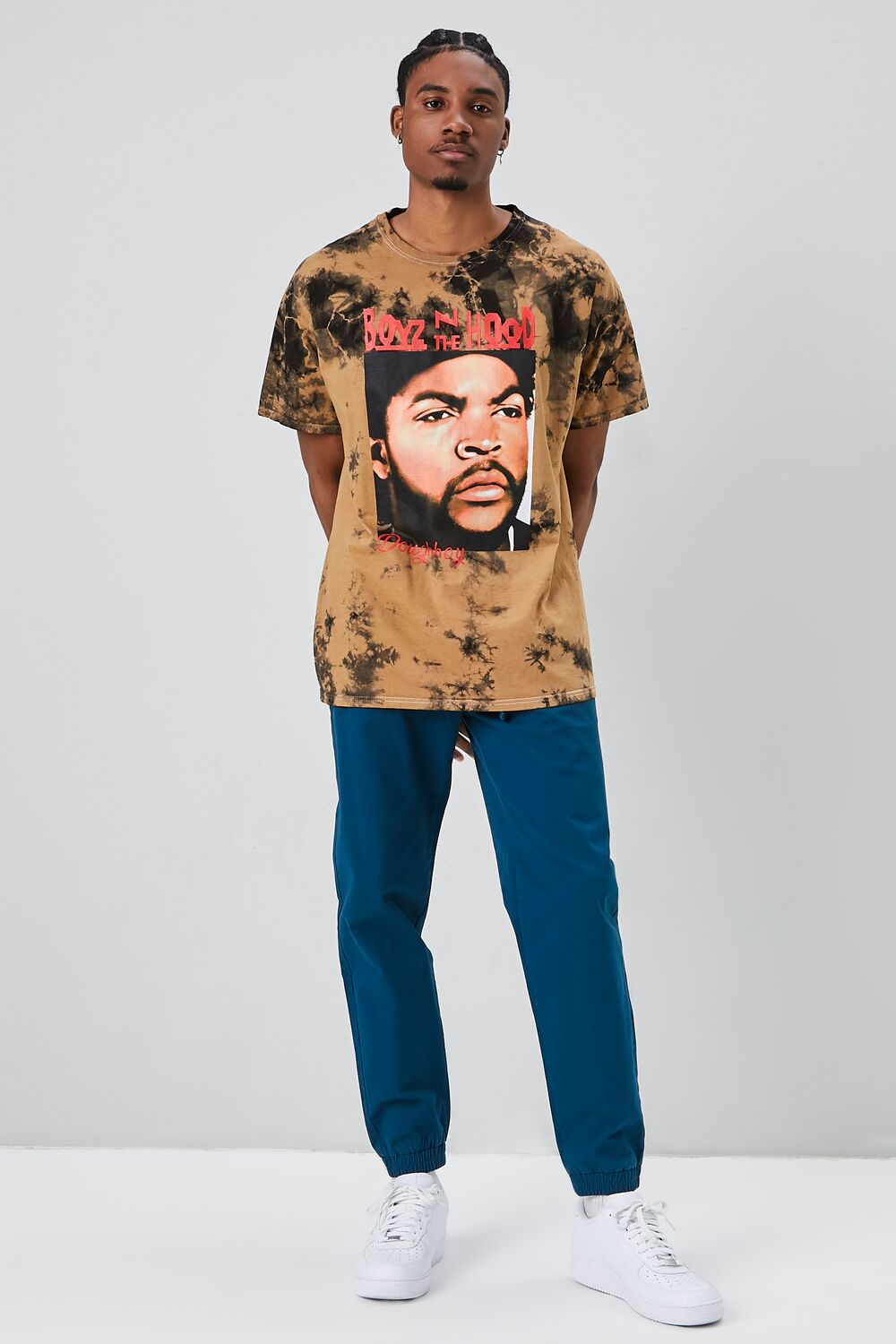  Forever 21 Boyz N The Hood Graphic Tee - brown multi - Bonton