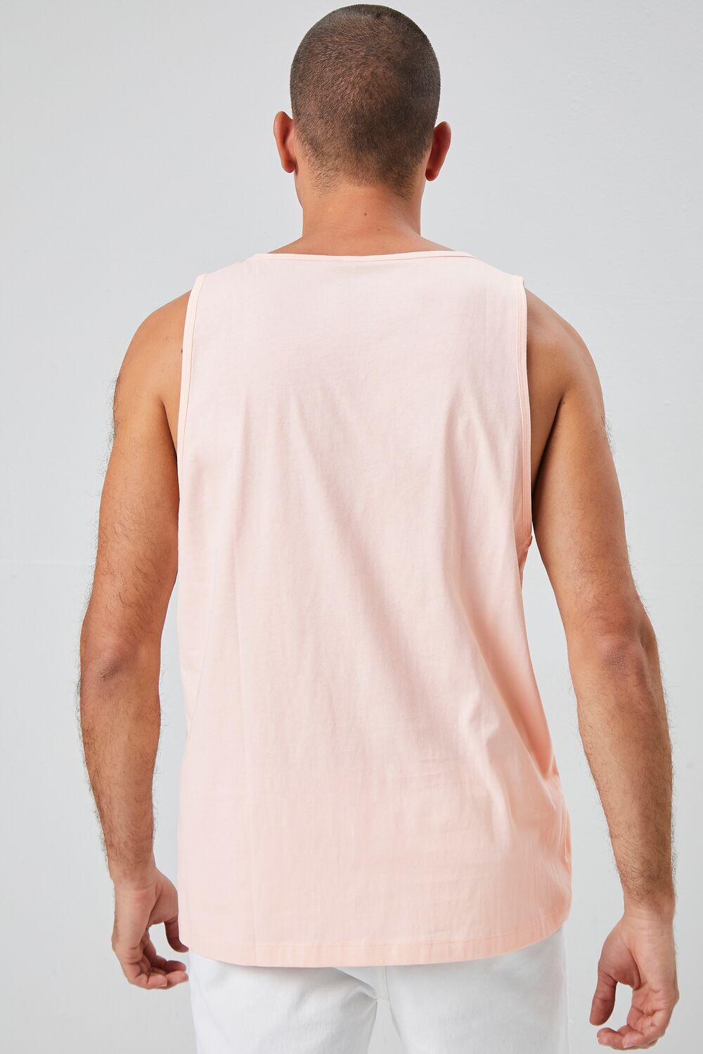  Forever 21 Basic Organically Grown Cotton Tank Top - light pink - Bonton