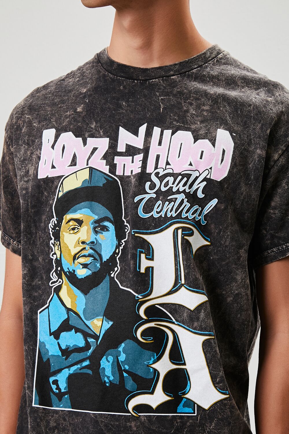  Forever 21 Boyz N The Hood Graphic Tee - black multi - Bonton