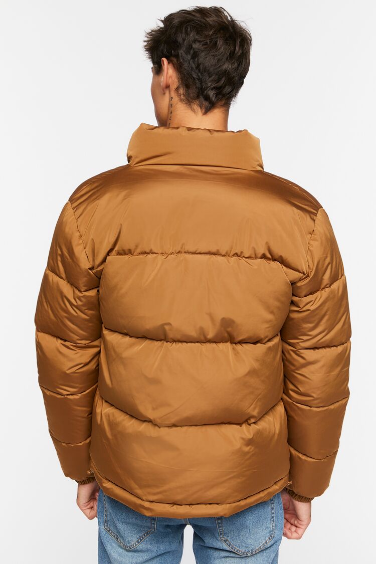  Forever 21 Quilted Puffer Jacket - black-swatch - Bonton
