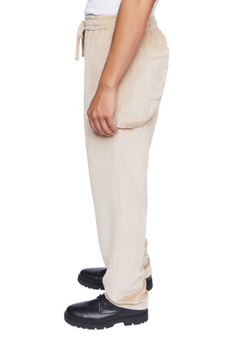 Ribbed Drawstring Pants