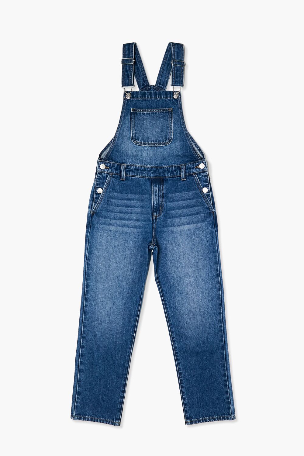  Forever 21 Kids Denim Overalls (Girls + Boys) - medium-denim - Bonton