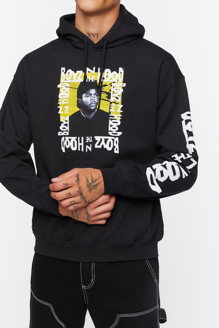  Forever 21 Boyz N The Hood Graphic Hoodie - black multi - Bonton