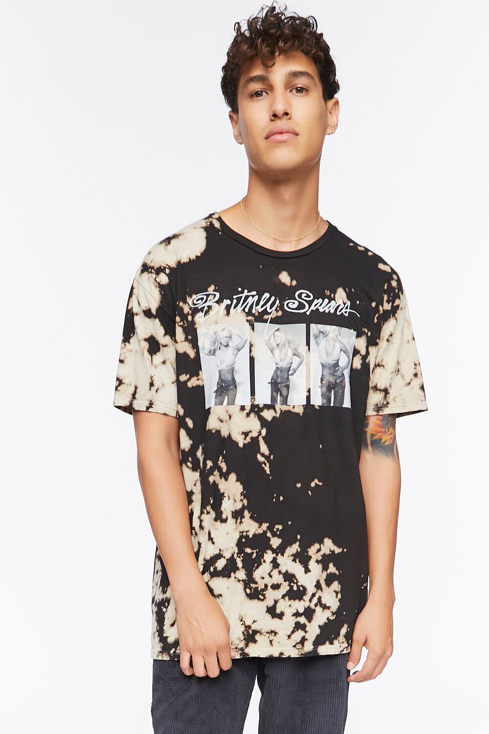  Forever 21 Britney Spears Graphic Tee - black multi - Bonton