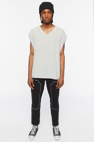 Ribbed Sweater Vest