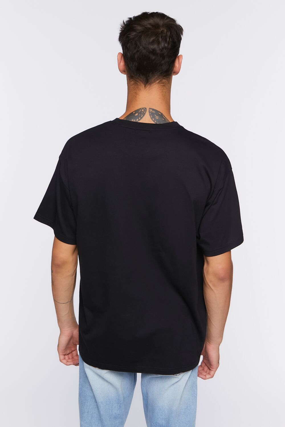  Forever 21 Dust To Dust Graphic Tee - black red - Bonton