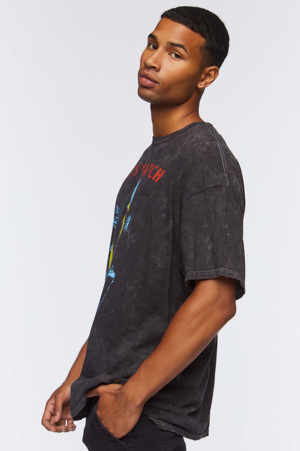  Forever 21 Scream Graphic Tee - black multi - Bonton