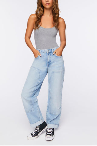 Ribbed Cami Bodysuit