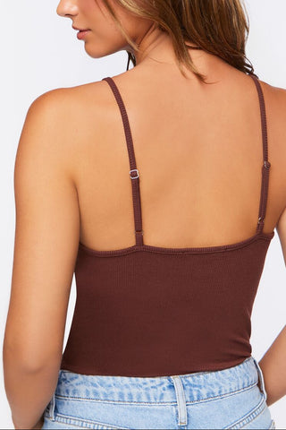 Ribbed Cami Bodysuit