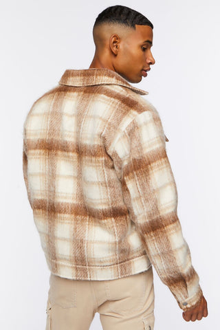 Plaid Bomber Jacket