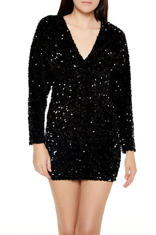 Sequin Mini Dress