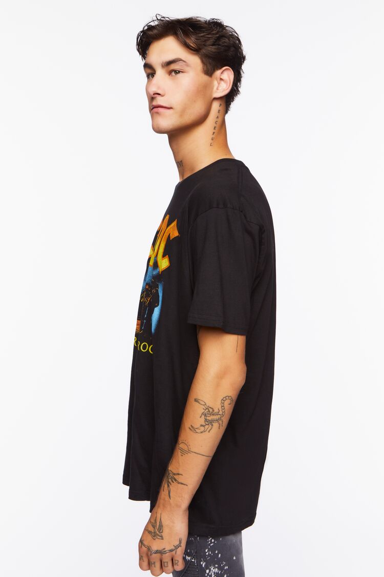  Forever 21 ACDC Graphic Tee - black multi - Bonton