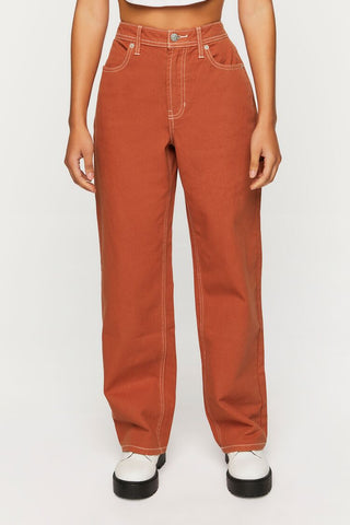 High-Rise Carpenter Dad Jeans