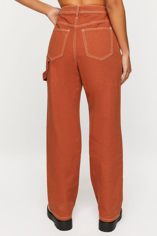 High-Rise Carpenter Dad Jeans