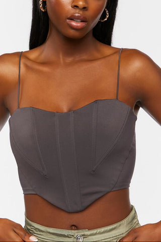 Bustier Crop Top