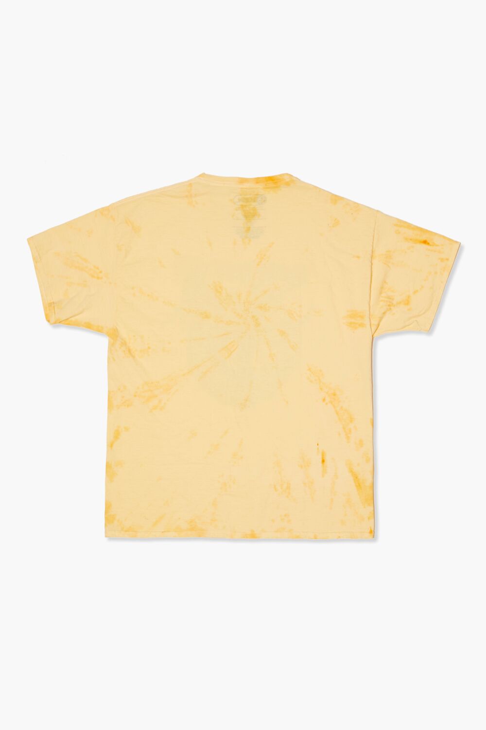  Forever 21 Iron Maiden Tie-Dye Graphic Tee - yellow multi - Bonton