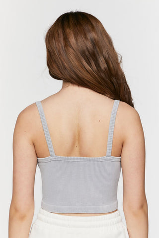 Seamless Mineral Wash Cropped Cami