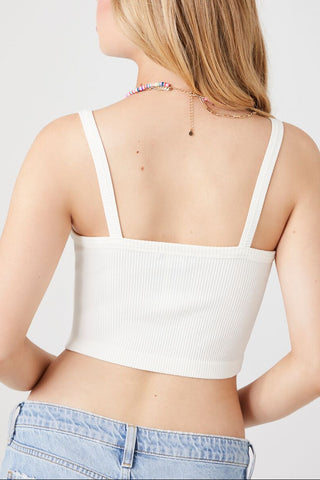 Seamless Mineral Wash Cropped Cami