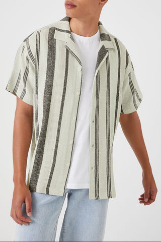 Striped Short-Sleeve Shirt