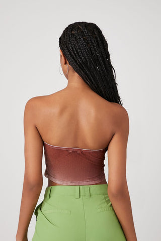 Butterfly Cropped Tube Top