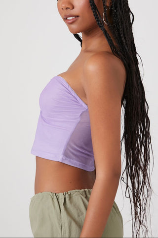 Butterfly Cropped Tube Top