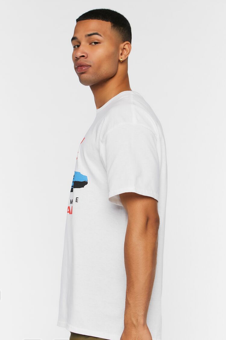  Forever 21 Ford Mustang Graphic Tee - white multi - Bonton