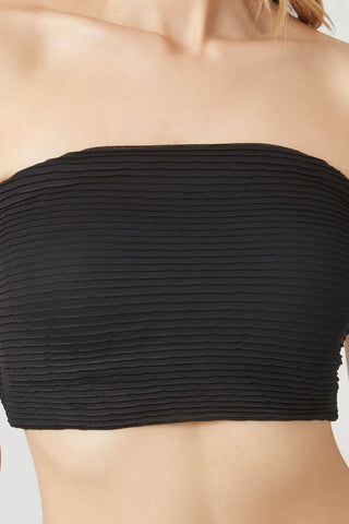 Rib-Knit Cropped Tube Top