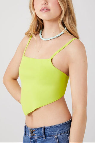 Sweater-Knit Handkerchief Cami