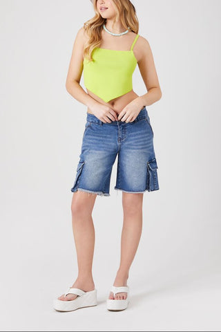 Sweater-Knit Handkerchief Cami