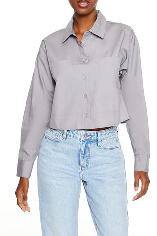 Cotton Long-Sleeve Shirt