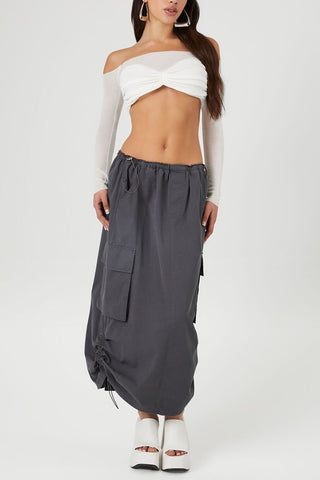 Off-the-Shoulder Crop Top