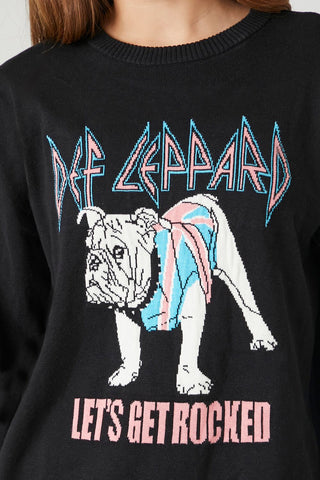 Def Leppard Graphic Sweater