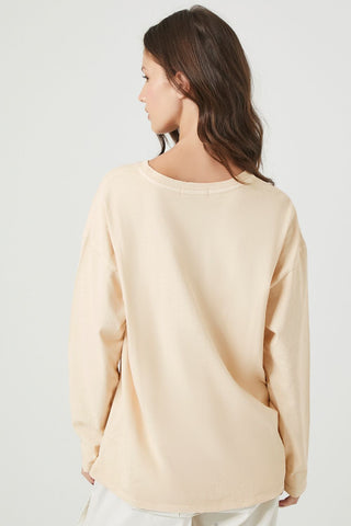 Oversized Drop-Sleeve Top