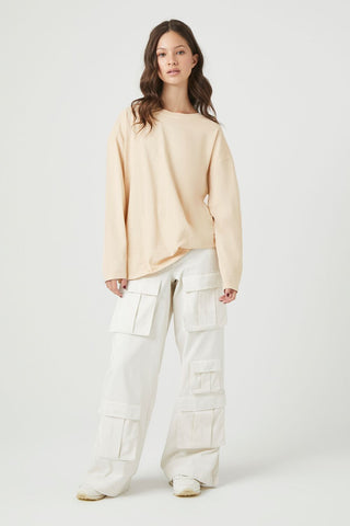 Oversized Drop-Sleeve Top