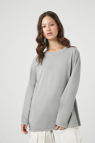 Oversized Drop-Sleeve Top