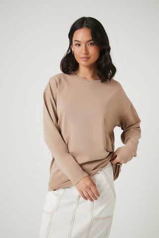 Oversized Drop-Sleeve Top