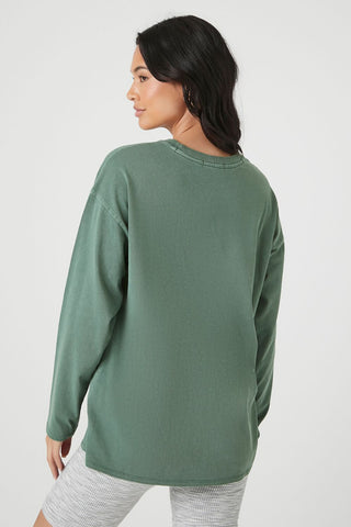Oversized Drop-Sleeve Top