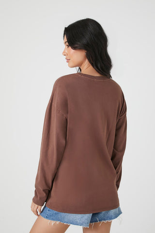Oversized Drop-Sleeve Top