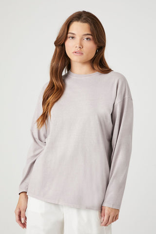 Oversized Drop-Sleeve Top