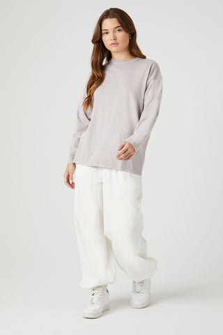 Oversized Drop-Sleeve Top