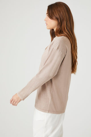 Oversized Drop-Sleeve Top