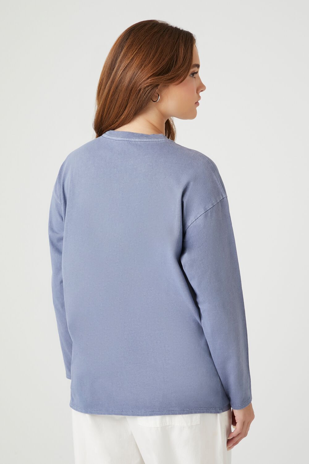  Forever 21 Oversized Drop-Sleeve Top - beige - Bonton