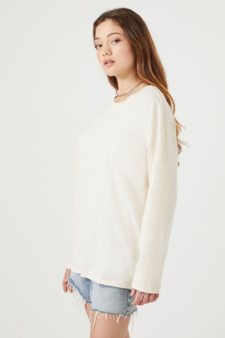 Oversized Drop-Sleeve Top