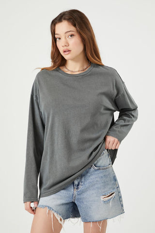 Oversized Drop-Sleeve Top
