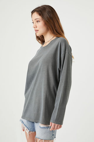 Oversized Drop-Sleeve Top